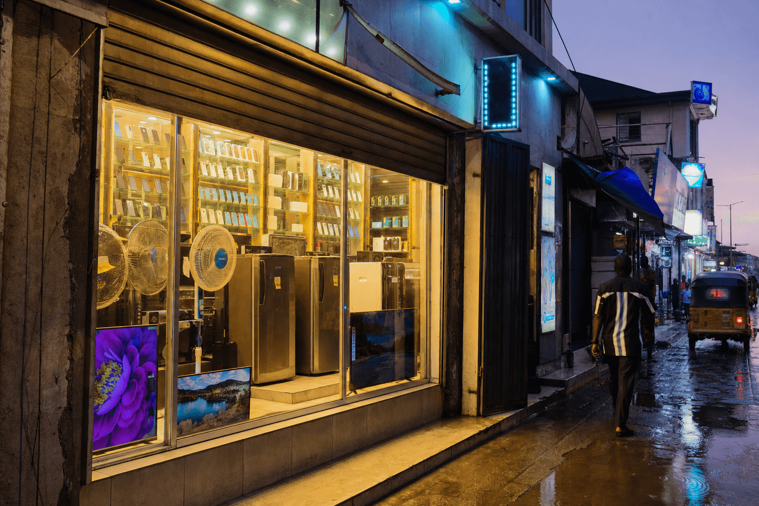 A Credably partner storefront in Lagos